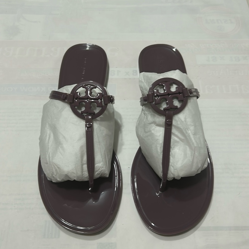 Mini Miller Flat Thong Vintage Eggplant